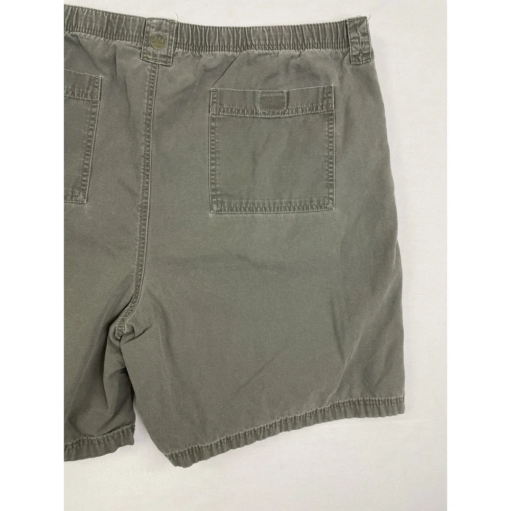 Wrangler‎ Authentic Issue Cargo Shorts Men 44* Olive Green Utility Outdoor